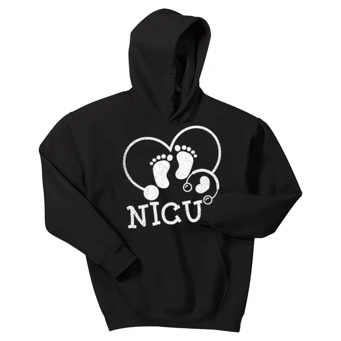 Nicu Nurse Neonatal Nurse Gift Kids Hoodie