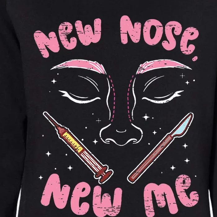 New Nose New Me Rhinoplasty Cosmetic Nose Surgery Womens California Wash Sweatshirt