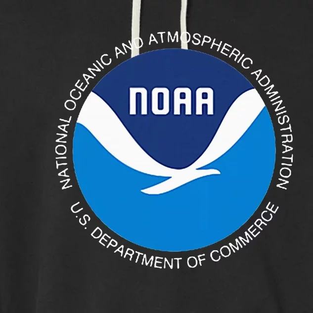 Noaa National Ocean And Atmospheric Management Garment-Dyed Fleece Hoodie