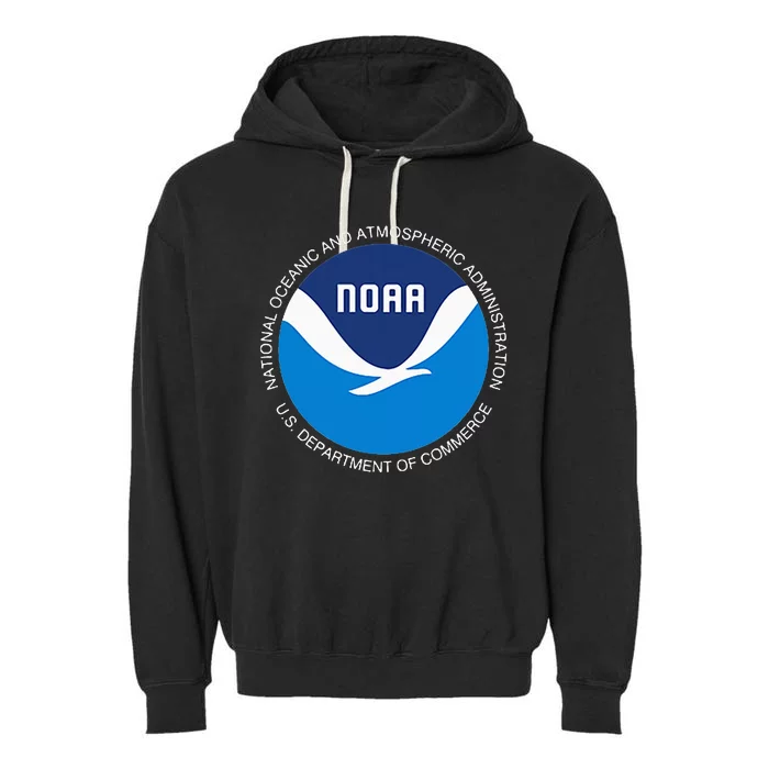 Noaa National Ocean And Atmospheric Management Garment-Dyed Fleece Hoodie