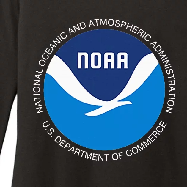 Noaa National Ocean And Atmospheric Management Womens CVC Long Sleeve Shirt