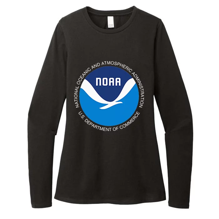 Noaa National Ocean And Atmospheric Management Womens CVC Long Sleeve Shirt