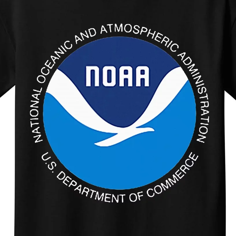 Noaa National Ocean And Atmospheric Management Kids T-Shirt