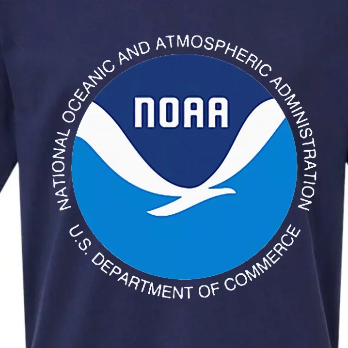 Noaa National Ocean And Atmospheric Management Sueded Cloud Jersey T-Shirt