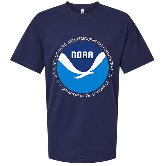 Noaa National Ocean And Atmospheric Management Sueded Cloud Jersey T-Shirt