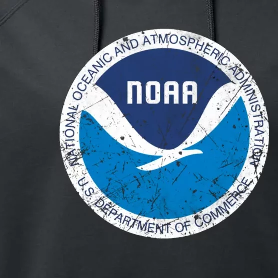 Noaa National Oceanic And Atmospheric Administration Performance Fleece Hoodie