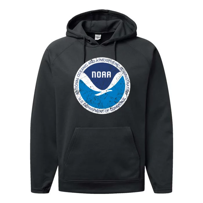 Noaa National Oceanic And Atmospheric Administration Performance Fleece Hoodie