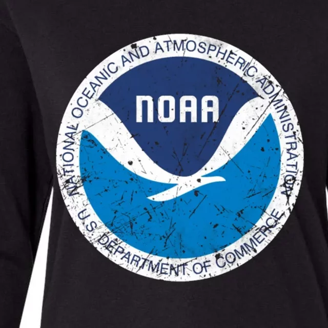 Noaa National Oceanic And Atmospheric Administration Womens Cotton Relaxed Long Sleeve T-Shirt