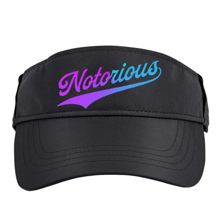 Notorious Adult Drive Performance Visor