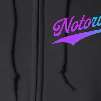 Notorious Full Zip Hoodie