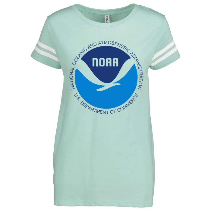 Noaa National Oceanic And Atmospheric Administration Enza Ladies Jersey Football T-Shirt