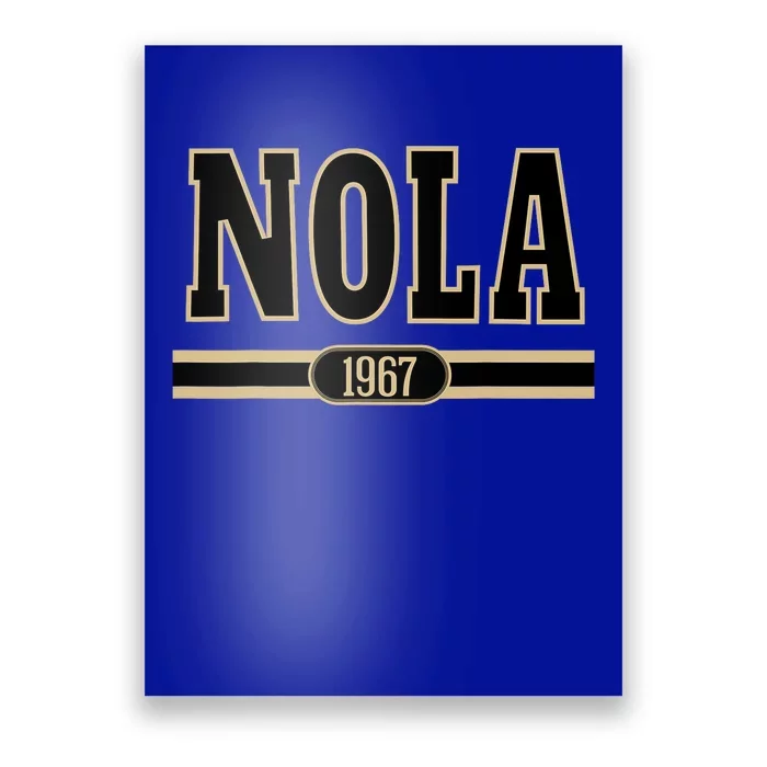 Nola New Orleans Louisiana Everyone Loves New Orleans Poster