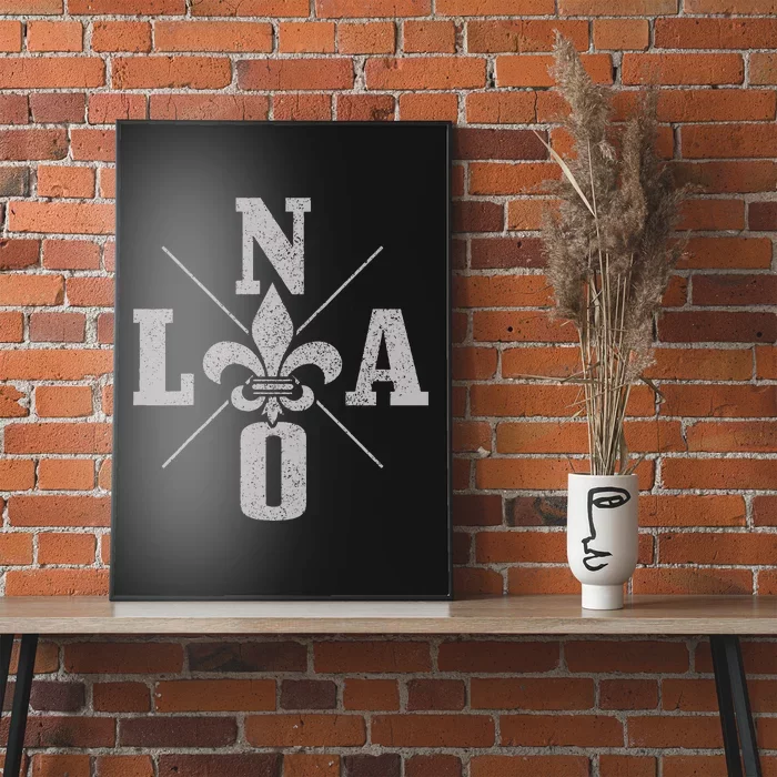 Nola New Orleans Vintage Pride Poster