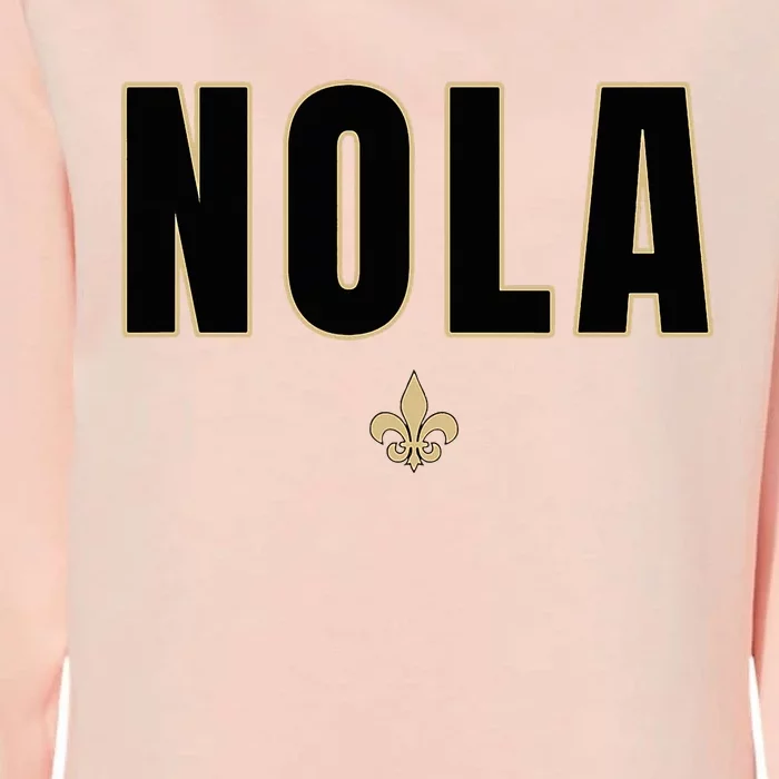 Nola New Orleans Louisiana Everyone Loves New Orleans Womens California Wash Sweatshirt