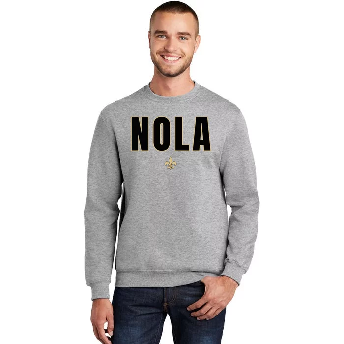 Nola New Orleans Louisiana Everyone Loves New Orleans Tall Sweatshirt