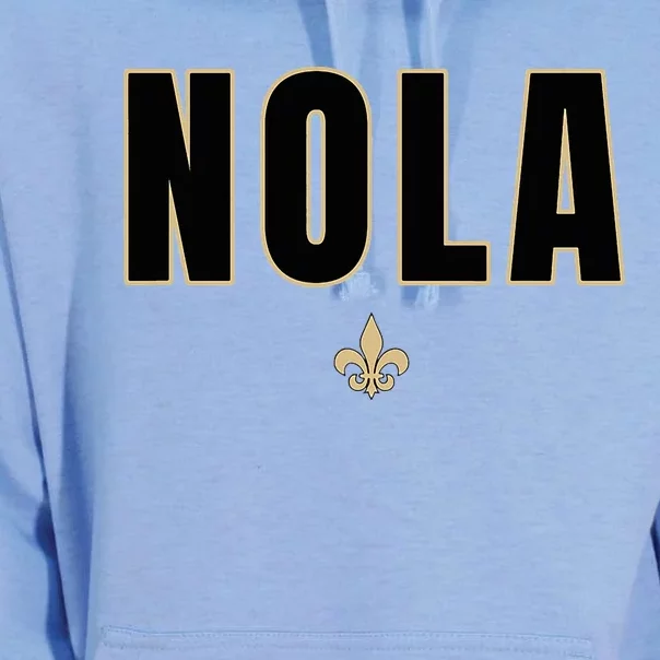 Nola New Orleans Louisiana Everyone Loves New Orleans Unisex Surf Hoodie