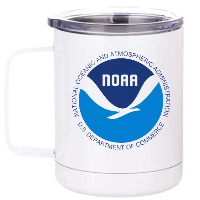 Noaa National Oceanic And Atmospheric Administration Front & Back 12oz Stainless Steel Tumbler Cup