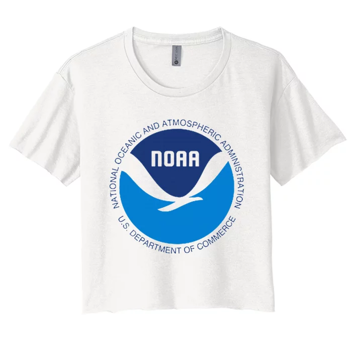 Noaa National Oceanic And Atmospheric Administration Women's Crop Top Tee