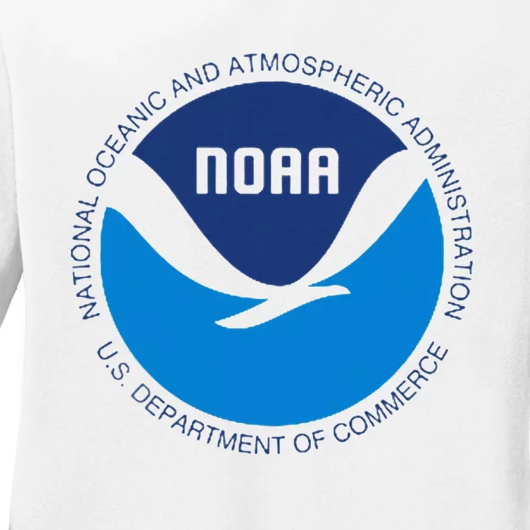 Noaa National Oceanic And Atmospheric Administration Ladies Long Sleeve Shirt