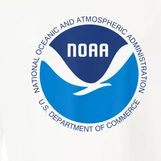 NOAA National Oceanic And Atmospheric Administration Cropped Pullover Crew