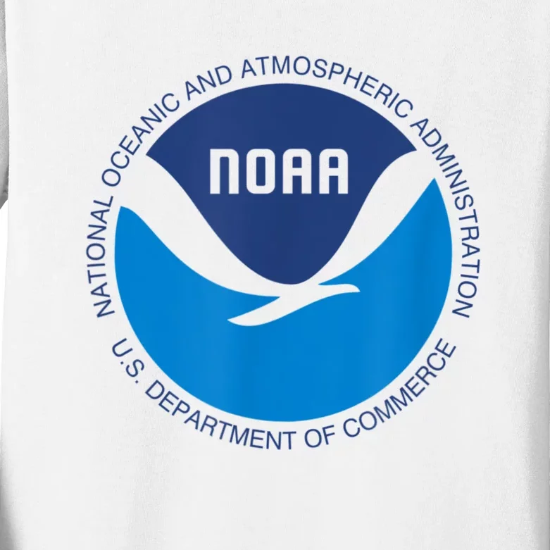 NOAA National Oceanic And Atmospheric Administration Kids Long Sleeve Shirt