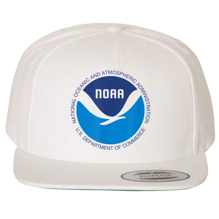 NOAA National Oceanic And Atmospheric Administration Wool Snapback Cap