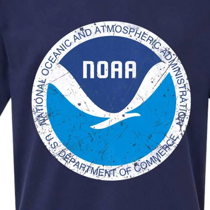 Noaa National Oceanic And Atmospheric Administration Sueded Cloud Jersey T-Shirt