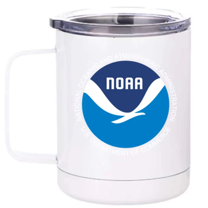 Noaa National Oceanic And Atmospheric Administration Gift Front & Back 12oz Stainless Steel Tumbler Cup