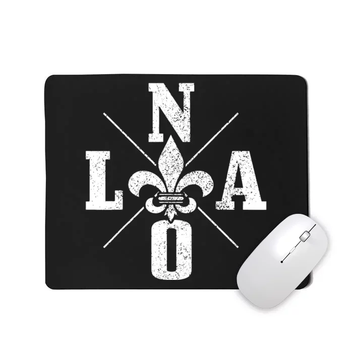 Nola New Orleans Vintage Pride Mousepad