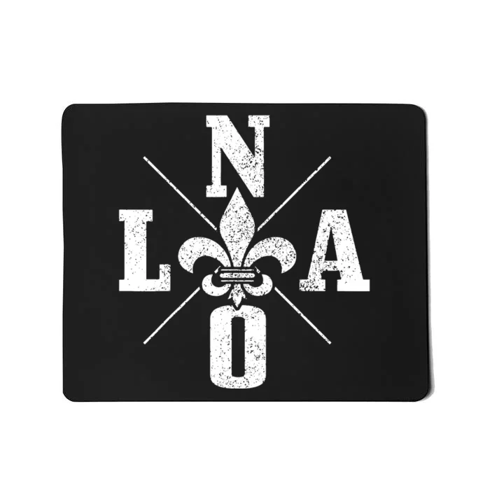 Nola New Orleans Vintage Pride Mousepad