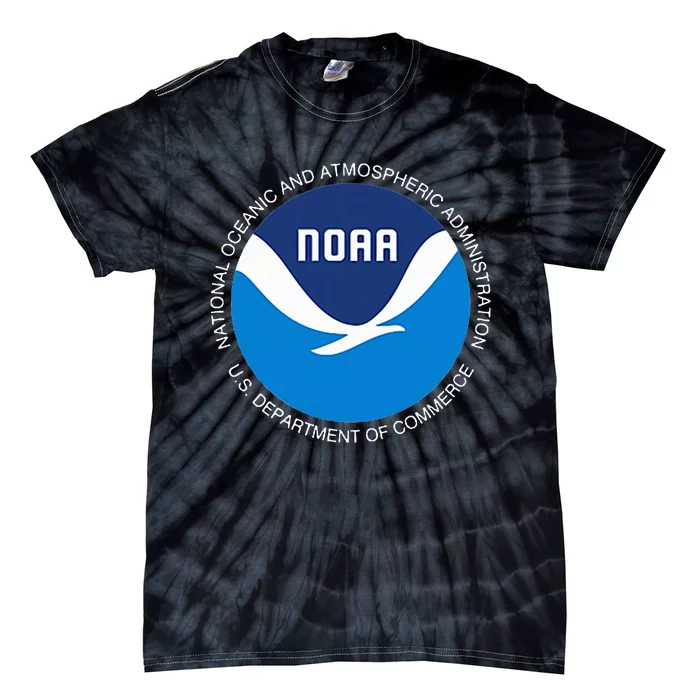 Noaa National Oceanic And Atmospheric Administration Tie-Dye T-Shirt