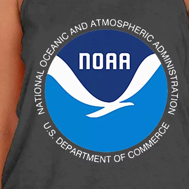 Noaa National Oceanic And Atmospheric Administration Women's Knotted Racerback Tank