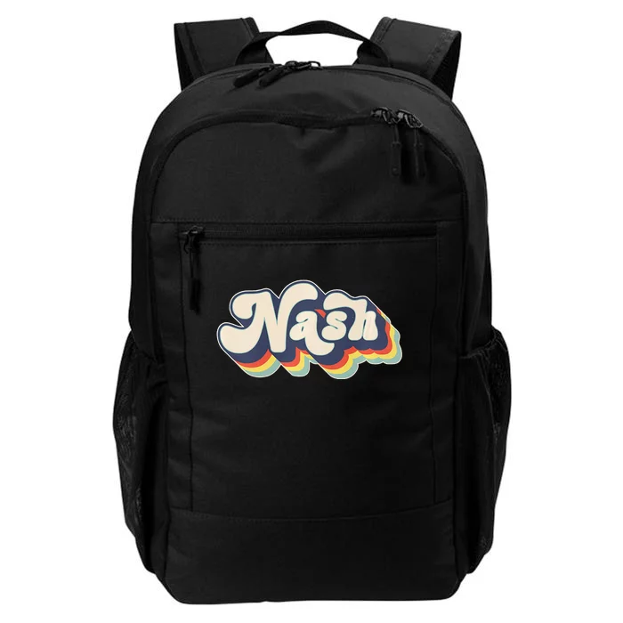 Nash Name Personalized Surname First Name Nash Daily Commute Backpack