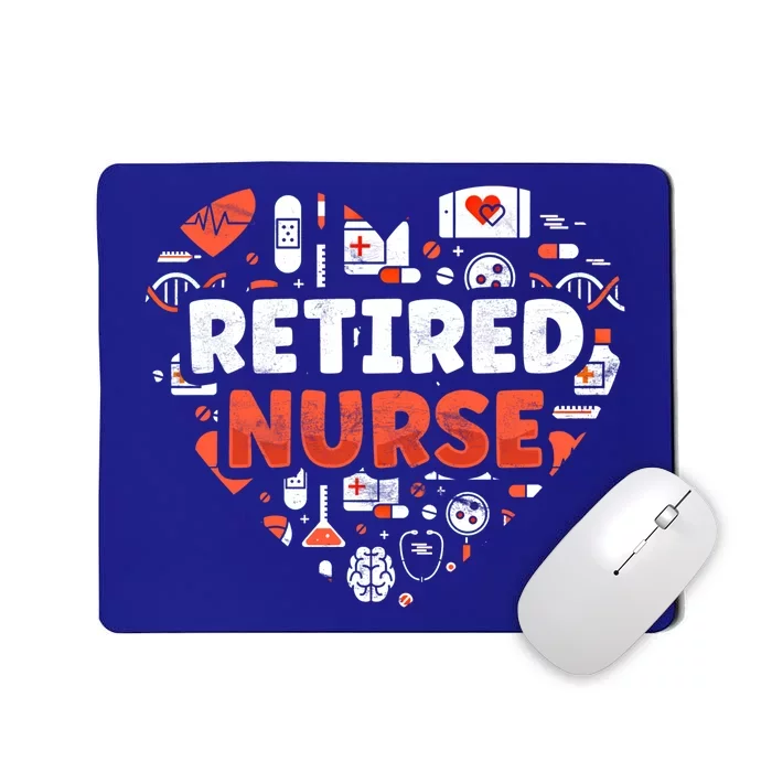 Nurse Nursing Profession Health Retired Training Medical Cool Gift Mousepad