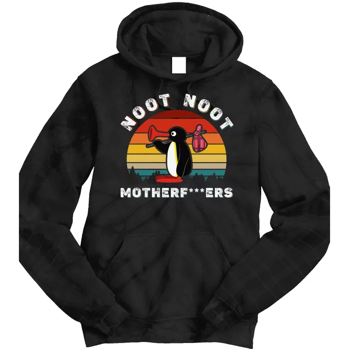 Noot Noot Pingu Tie Dye Hoodie