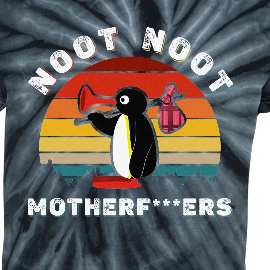 Noot Noot Pingu Kids Tie-Dye T-Shirt