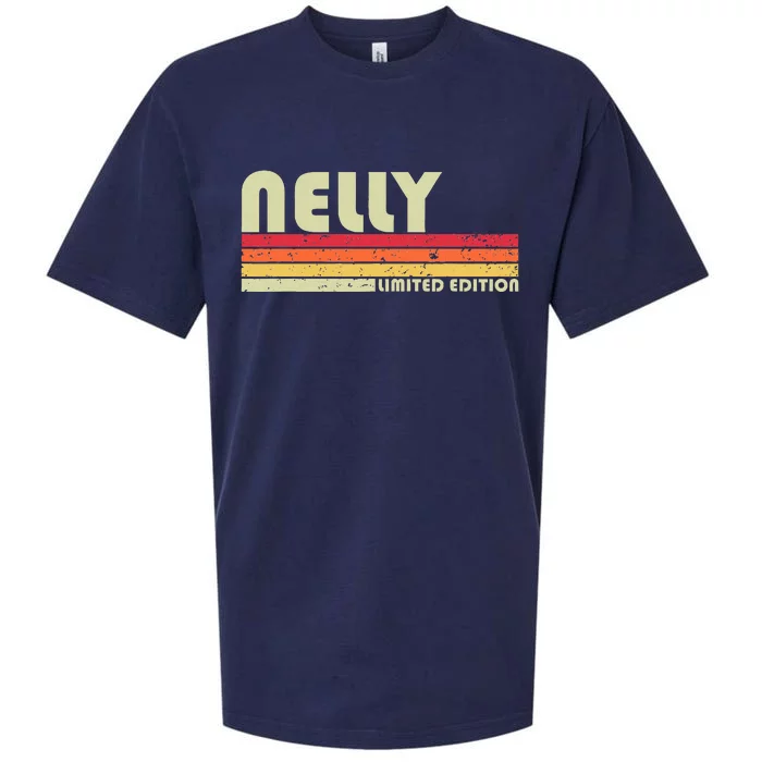 Nelly Name Personalized Retro Vintage 80s 90s Birthday Sueded Cloud Jersey T-Shirt