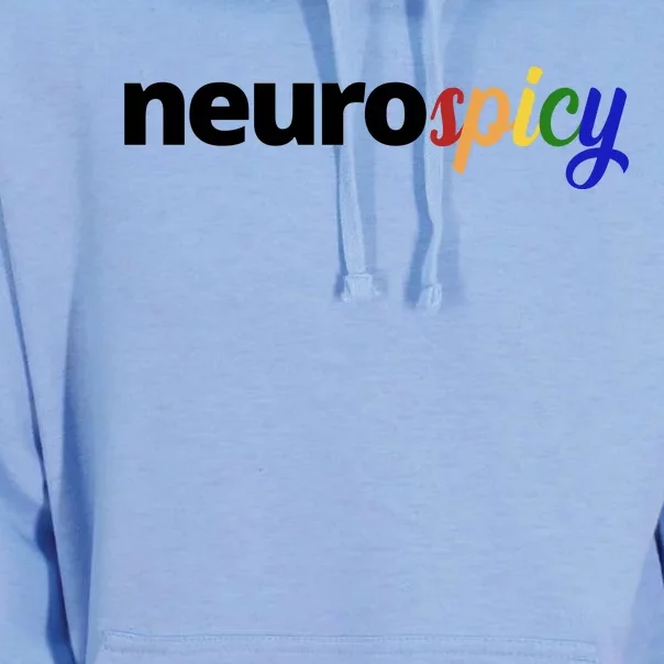 Neurospicy Neurodivergent Pride Autism Unisex Surf Hoodie