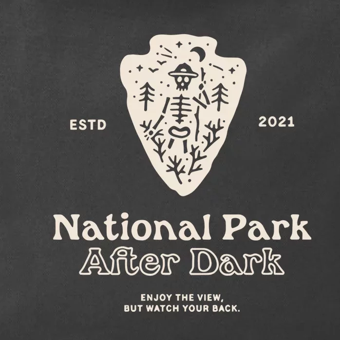 Nationalparkafterdark National Park After Dark Zip Tote Bag