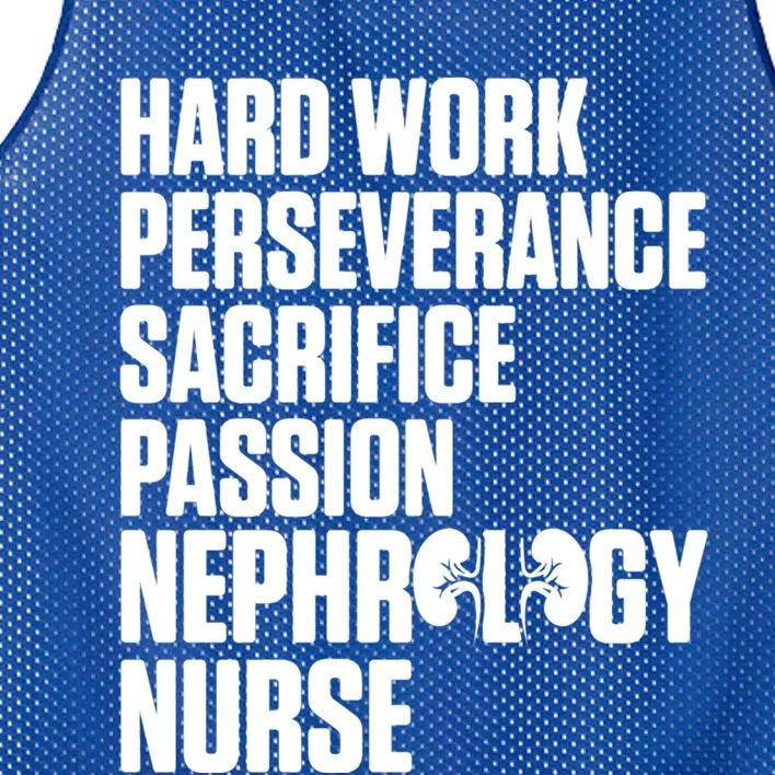 Nephrology Nurse Passion Dialysis Nursing Rn Meaningful Gift Mesh Reversible Basketball Jersey Tank