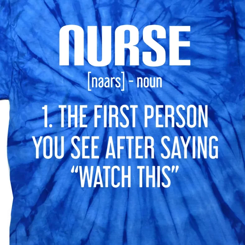 Nurse Nursing Practitioner Health Care Gift Tie-Dye T-Shirt