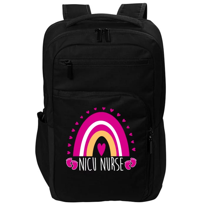 Nicu Nurse Rainbow Impact Tech Backpack