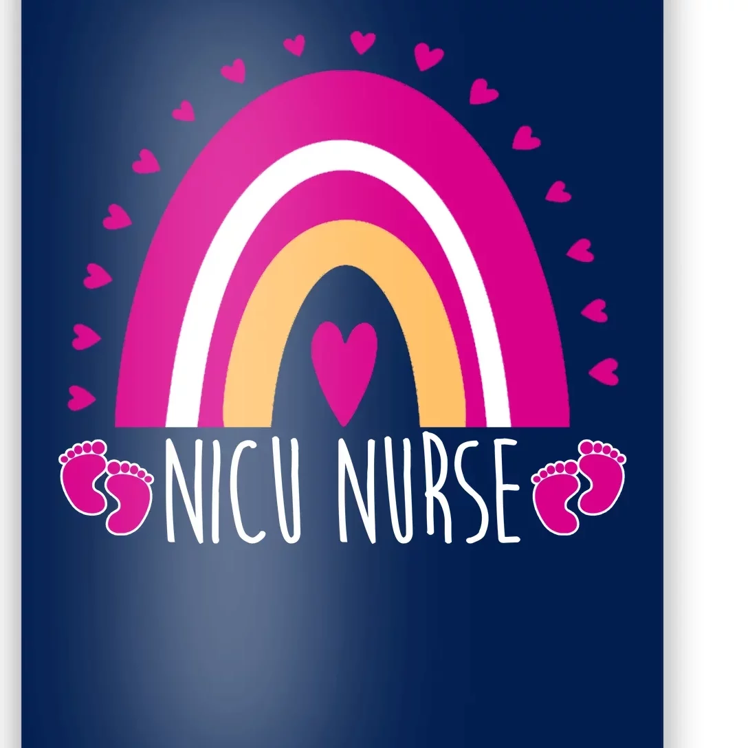 Nicu Nurse Rainbow Poster