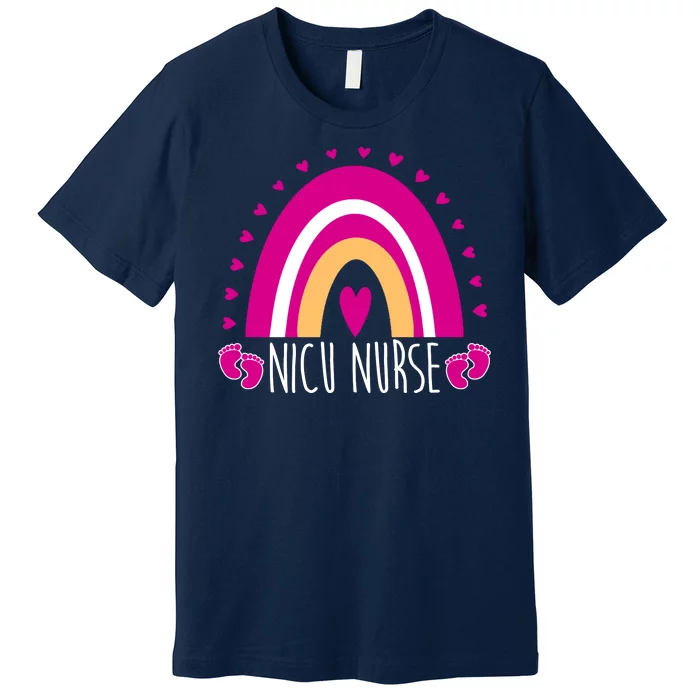 Nicu Nurse Rainbow Premium T-Shirt