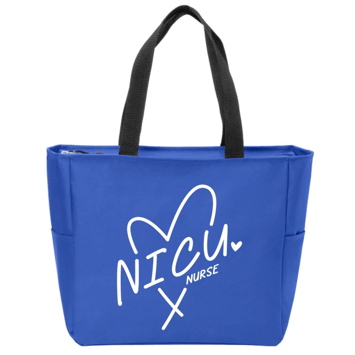 Nicu Nurse Squad Rn Life Neonatal Icu Nurses Team Gift Zip Tote Bag