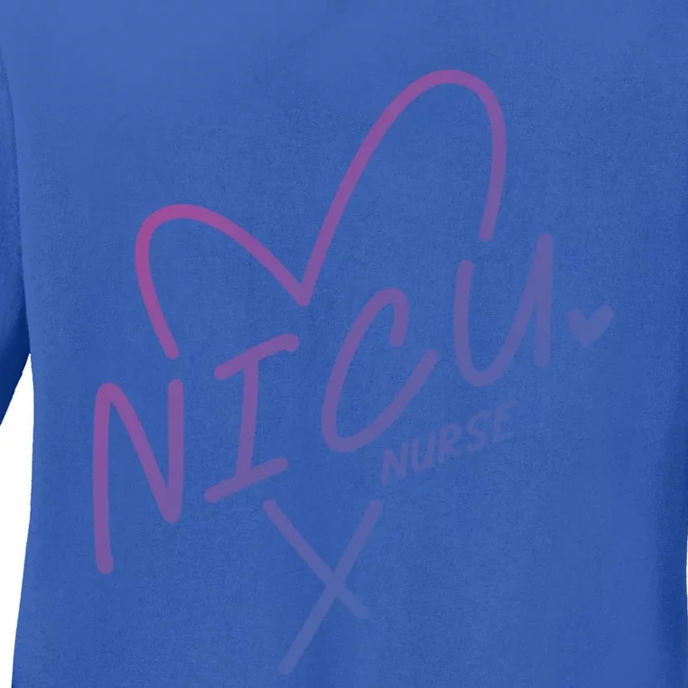 Nicu Nurse Squad Rn Life Neonatal Icu Nurses Team Gift Ladies Long Sleeve Shirt