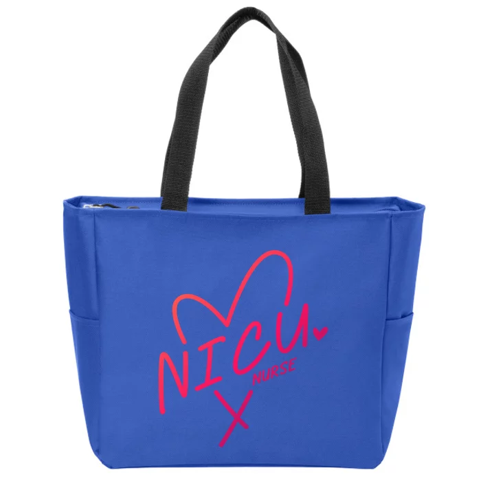 Nicu Nurse Squad Rn Life Neonatal Icu Nurses Team Gift Zip Tote Bag