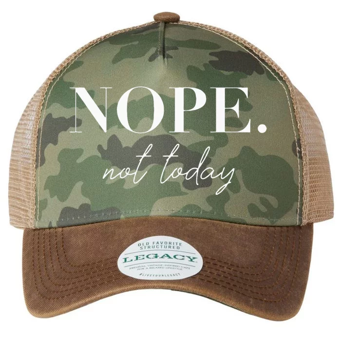 Nope Not Today Legacy Tie Dye Trucker Hat