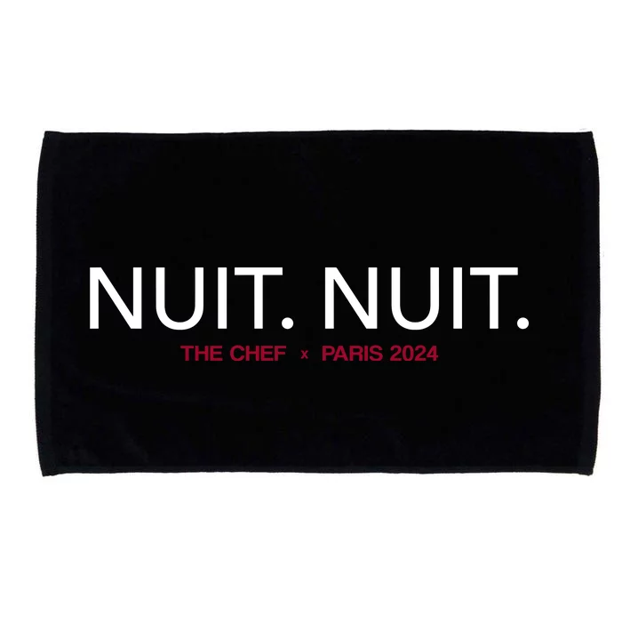 Nuit Nuit The Chef Paris 2024 Microfiber Hand Towel