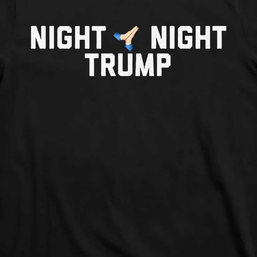 Night Night Trump Time For Kamala Harris T-Shirt